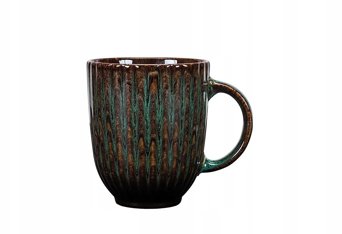 Lubiana Kubek Keramikas Krūze Stoneware Jade