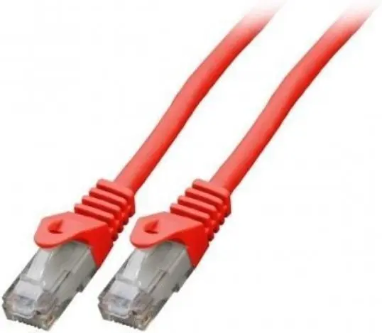 Mercodan Cat6 U/UTP Tīkla Kabelis 0.5m Sarkans Photo 2