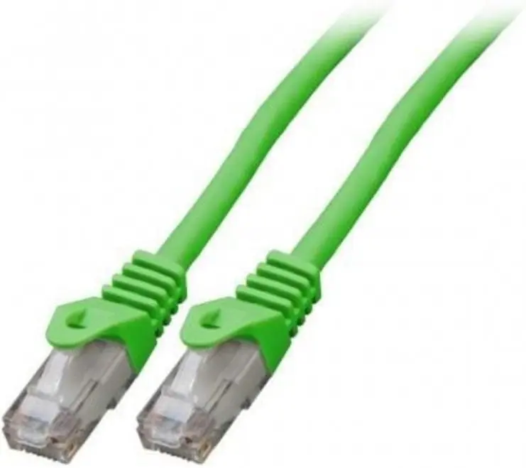 Mercodan Cat6 U/UTP Network Cable 0.5m Green Photo 2