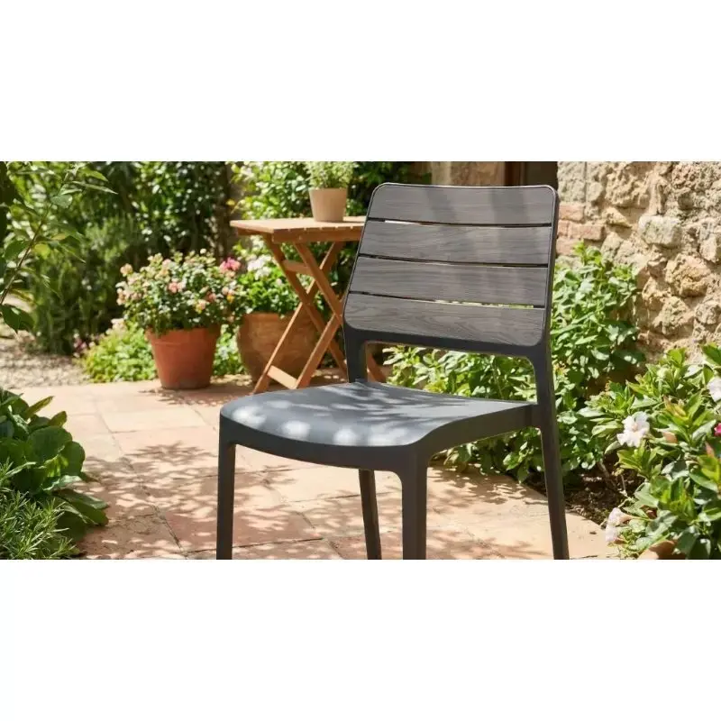 Садовый стул Keter Deco Porto Светло-серый Photo 2