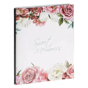 Photo Album Poldom P2 for 10x15 cm photos with 64 black pages, assorted designs