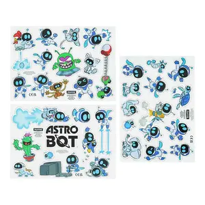 Paladone AstroBot Fridge Magnets PP15419AB с 34 магнитными элементами на 3 листах для холодильников и металлических поверхностей