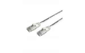 Mercodan UltraFlex Патч-корд CAT6 UTP 0.5м Белый LSZH Безгалогеновый AWG26 Медный Тестирован FLUKE