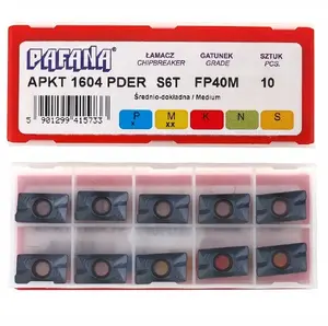 Pafana maināma frēzēšanas plāksnīte APKT 1604 PDER-S6T FP40M