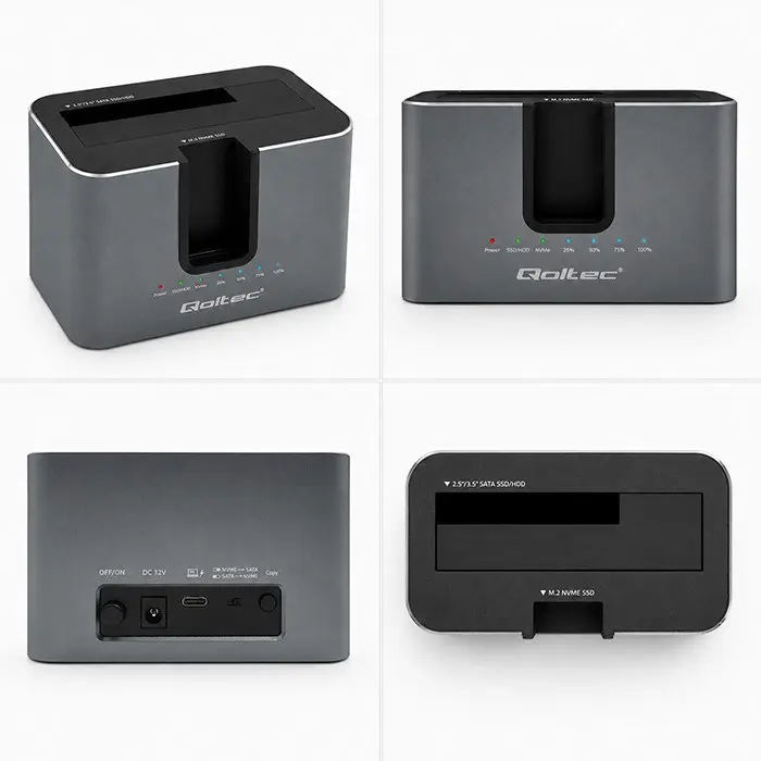QOLTEC 2in1 HDD SSD Docking Station 52631 Photo 16