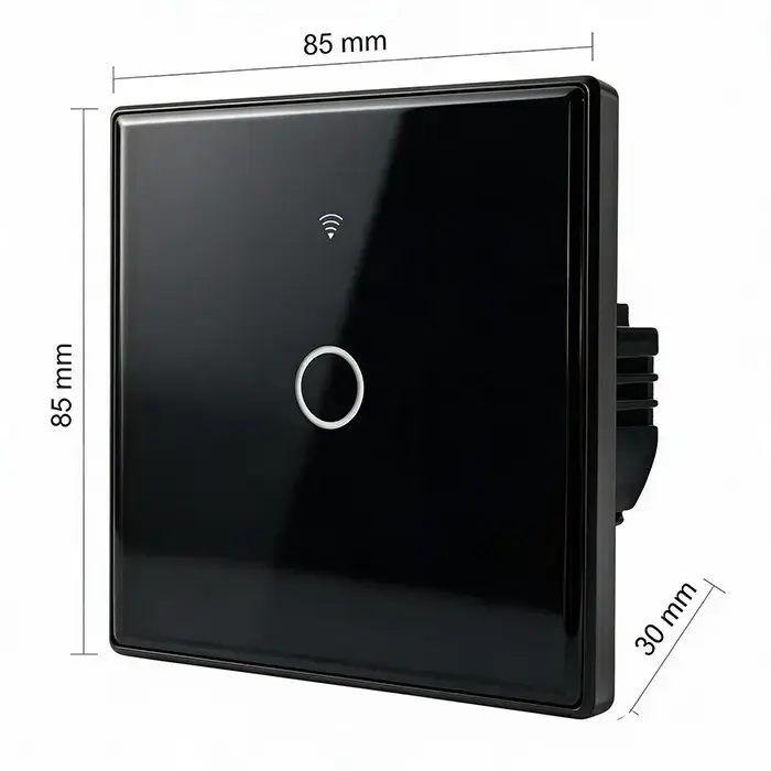 QOLTEC 52711 Viedais skārienjutīgais slēdzis WiFi Tuya Photo 10