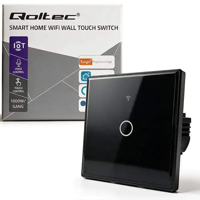 QOLTEC 52711 Viedais skārienjutīgais slēdzis WiFi Tuya Photo 12