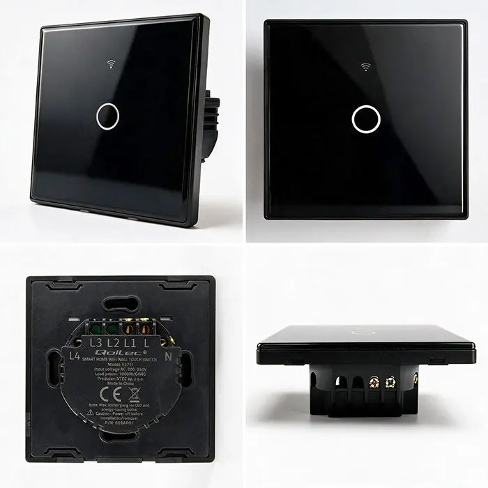 QOLTEC 52711 Умный сенсорный выключатель WiFi Tuya Photo 19