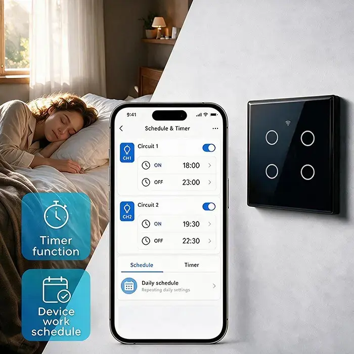 QOLTEC 52714 Smart Touch Light Switch Photo 8