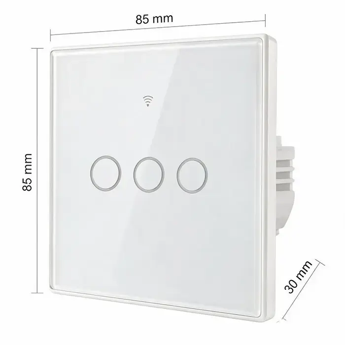 QOLTEC 52717 Smart Touch Light Switch WiFi Tuya Photo 11