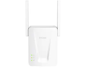D-Link SE15 Network Repeater White Wi-Fi 6 AX1500 1000 Mbit/s Gigabit Ethernet External Antenna
