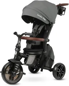 Qplay Comfo Max Three-Wheel Tricycle Grey