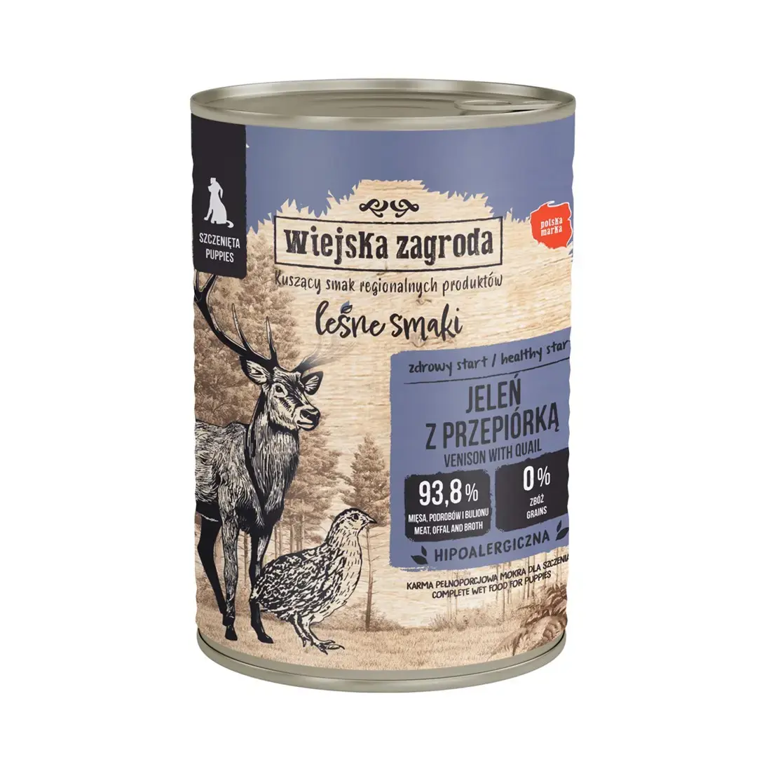 WIEJSKA ZAGRODA Forest Flavors Puppy Deer