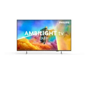 Philips Ambilight 43PQS8501/12 43 collu 4K Ultra HD QLED Smart televizors ar Wi-Fi, melns