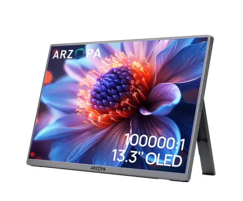 Pārnēsājams monitors Arzopa A3C Pelēks 13