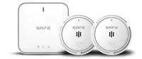 Safe S-FSC21-RF Fire Safety Set with 1x SAFE50HUB-WRF and 2x SAFE10Y30-RF Smoke Detectors