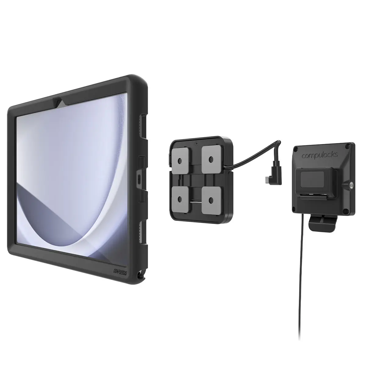 Compulocks Galaxy Tab A9+ Mount with Cable-free Charging Photo 2