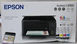 Epson EcoTank L3350 krāsaina tintes daudzfunkciju printeris A4 Wi-Fi melns