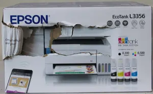Epson EcoTank L3356 tintes krāsu daudzfunkciju printeris A4 formāts Wi-Fi balts