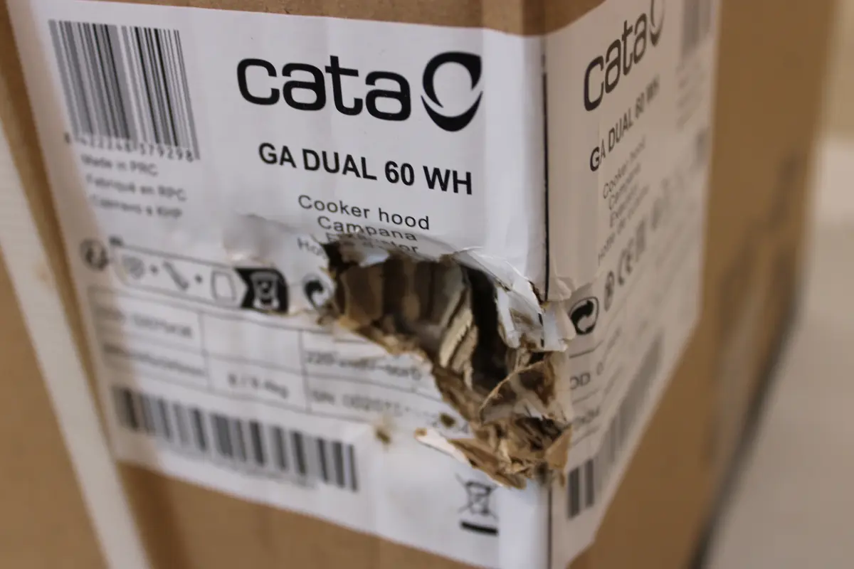 Cata GA DUAL 60 WH Canopy Hood Photo 3
