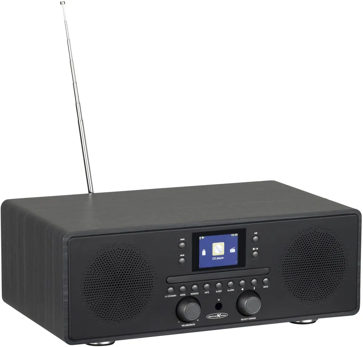 Reflexion HRA23INT Melns Interneta Radio ar