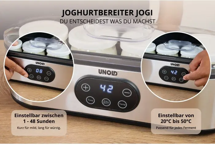 Unold Esge 38726 Jogi jogurta gatavotājs