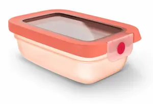 Tefal oneClick N1211110 food storage container Rectangular Box 1.5 L Orange 1 pc(s)