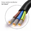 Силовой кабель QOLTEC SCHUKO CEE 1.8м Photo 2