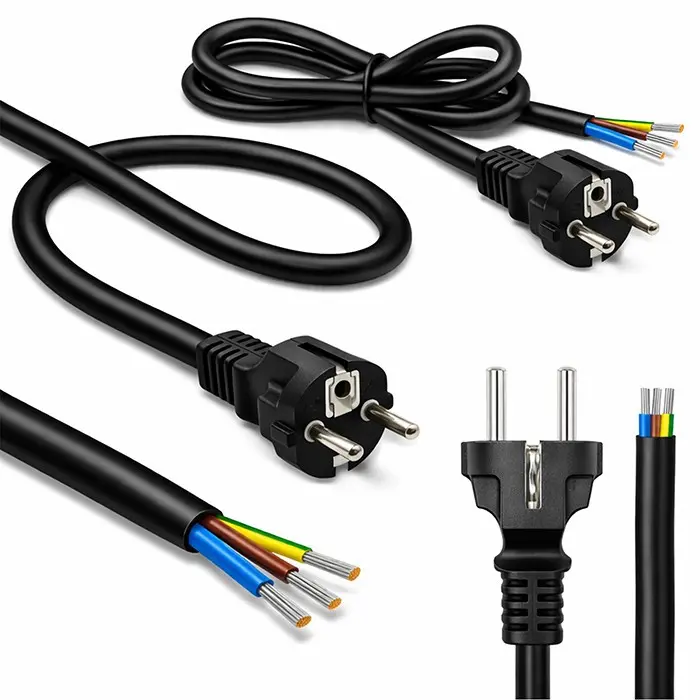 Силовой кабель QOLTEC SCHUKO CEE 1.8м Photo 6