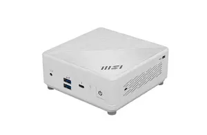 Мини-ПК MSI Cubi 5 1M-614EU с процессором Intel Core 3 100U, 8 ГБ ОЗУ, твердотельным накопителем 512 ГБ, графикой Intel UHD и Windows 11 Home, белый