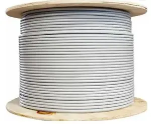 Lanview Cat6a F-UTP Tīkla Kabelis 4x2xAWG23 Apaļš Balts F/UTP (FTP) 500 m