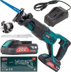 NAC Cordless Saber Saw RS-20-LI-ST-20V 20V Powered by 1x 2.0Ah Battery