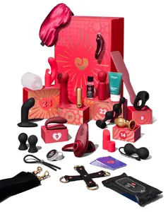 Erotic Advent Calendar Magic Shiver X Lovehoney Couples with 24 Surprises, Womanizer Liberty and We-Vibe Sync Lite