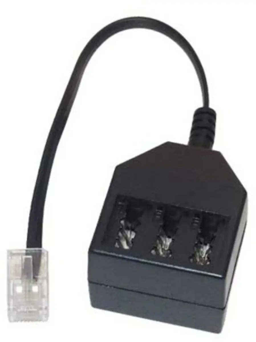 S/CONN 71018-1 Telefona adaptera kabelis RJ11
