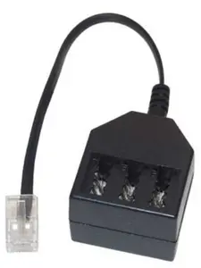 S-Impuls переходной кабель RJ11 Western 6/4 на розетку TAE-NFF 0,2м