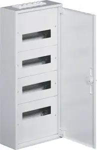 Hager FW412WT Uzliekams modulārais sadales skapis 4 x 12 moduļi IP30