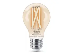 Philips Smart LED Light Bulb A60 E27 60W 2700K-6500K Tunable White Clear