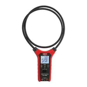 Токоизмерительные клещи True RMS Unit UT281E+ с гибким датчиком, переменным током до 10000А, напряжением 1000В, частотой и сопротивлением