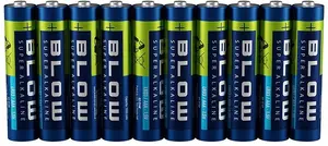 BLOW Super Alkaline AAA LR3 10-pack batteries