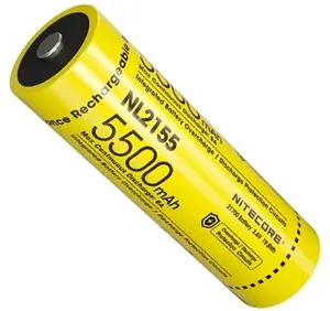 Nitecore NL2155 21700 Rechargeable Battery 5500mAh 3.6V Li-ion