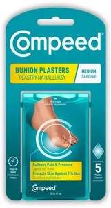 Lactacyd COMPEED Vidēji Plāksteri pret pēdu kaulu izaugumiem 5 gab.