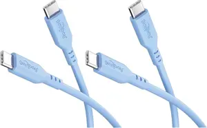 Goobay Комплект кабелей данных USB-C 2x 1,5 м Синий 81240