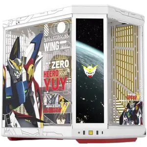 HYTE Y70 Touch Infinite GUNDAM WING Computer Case with Integrated Touch Screen and Dual Tempered Glass Panels