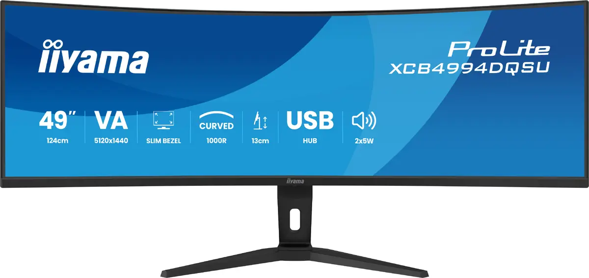 Datora monitors iiyama ProLite XCB4994DQSU-B1 49
