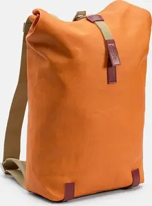 Brooks Pickwick Cotton Canvas Backpack Goose Beak Maroon 26L Waterproof Cotton