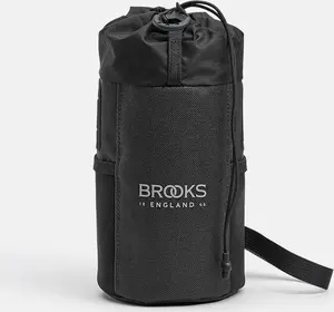 Brooks Scape Feed Pouch velosipēda stūres soma, 1L tilpums, stiprinājums ar siksnām, ūdensnecaurlaidīga, melna