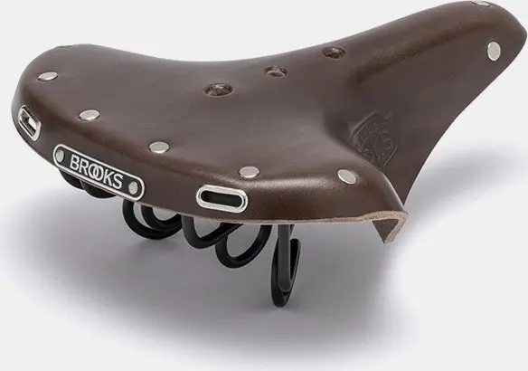 Brooks B72 ādas velosipēda sēdeklis brūnā