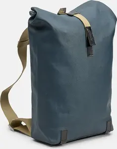 Brooks Pickwick Cotton Canvas Backpack Dark Blue/Black 26L Waterproof Cotton