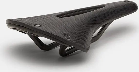 Velosipēda sēdeklis Brooks C13 Carved Melns
