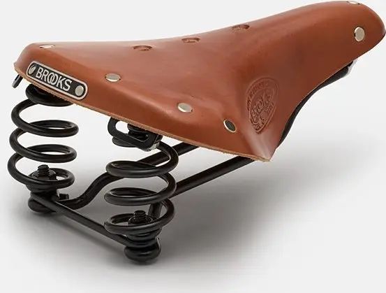 Brooks Flyer Short Velosipēda Segli Honey